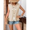 New Summer Casual Temperament Slim Fit Sexy Vest T-Shirt Sleeveless Suspender Versatile Top Strapless Women