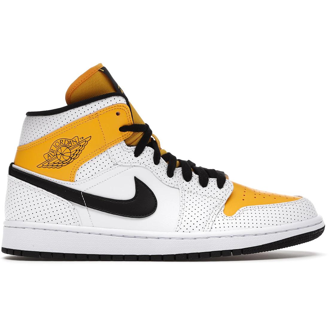 

Новые Jordan Air Jordan 1 Mid Laser Orange Ретро Женские Баскетбольные Кроссовки BQ6472-107 36