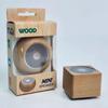 Cy Mini Solid Wood Bluetooth Speaker Portable Wireless Retro Deep Bass Custom Logo Gift For Home Outdoor Travel Music Lovers
