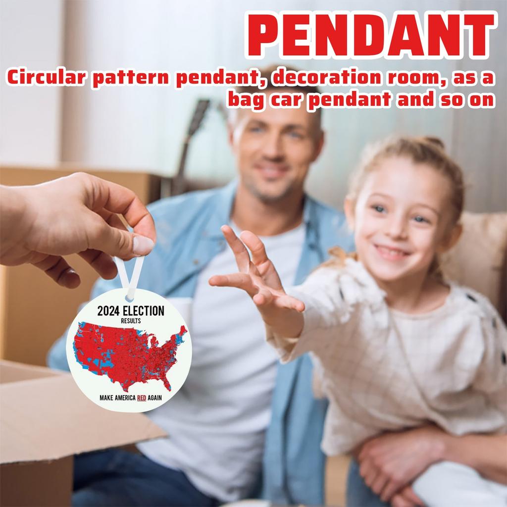 Flat Acrylic Printed Small Pendant Hanging Ornament Decoration Gift Gift