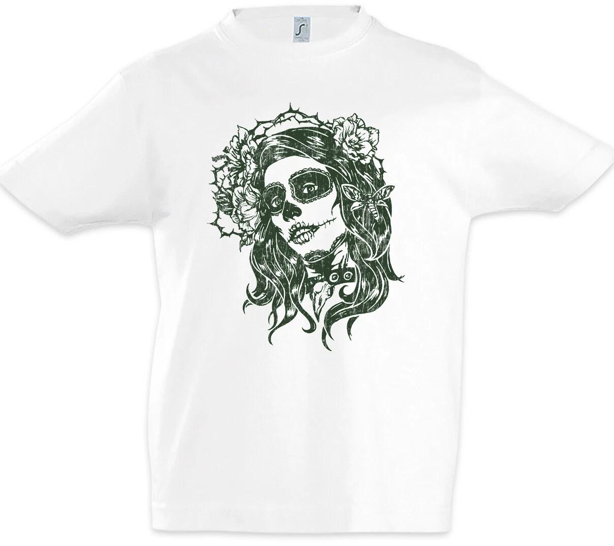 Dia de Muertos II Kids Boys kids boys T-Shirt Gang Latino Mexico Sugar Tattoo Skull 120