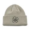 UNALLOYED FLOWER BEANIE / BEIGE