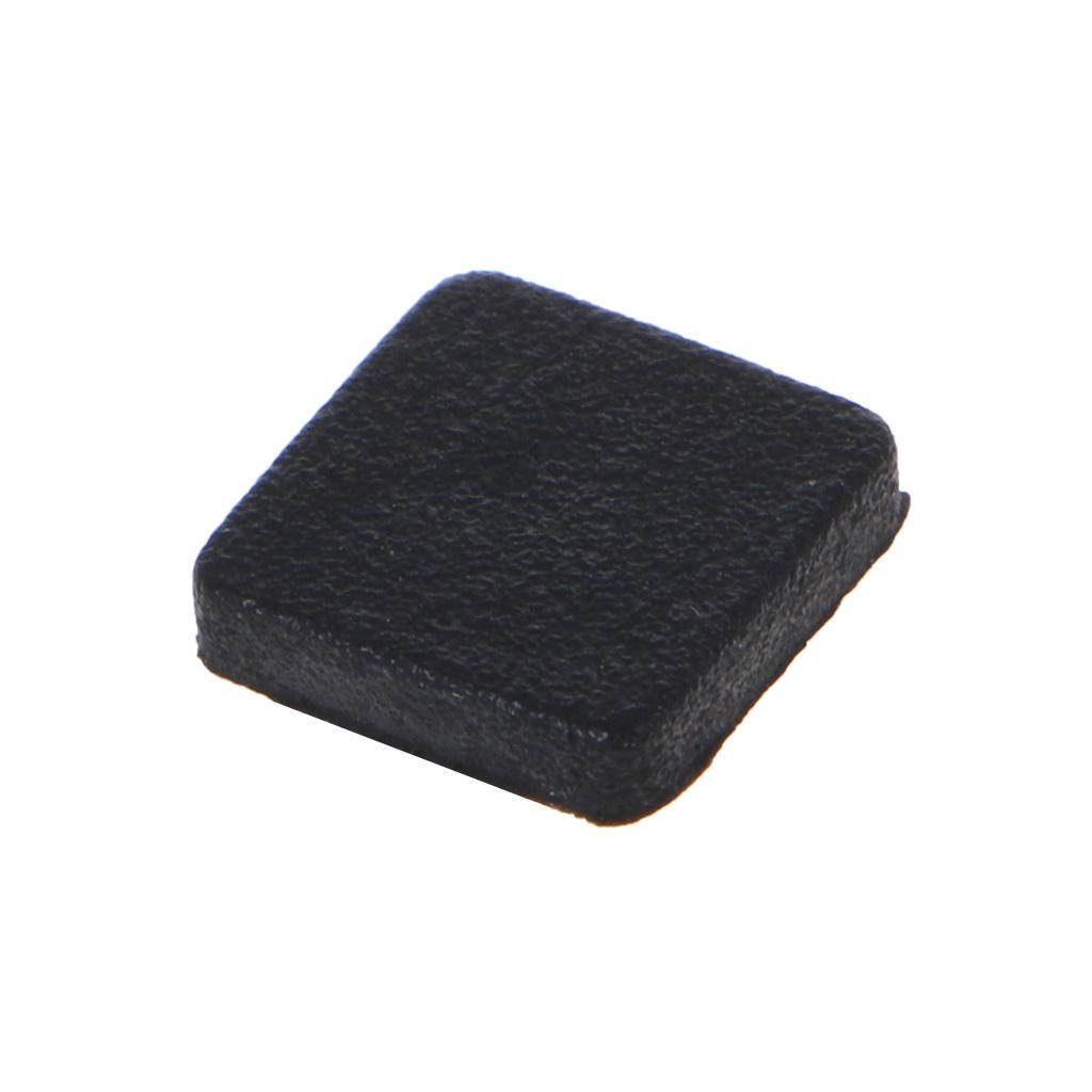 Black Rubber Plug Screw Hole Pad Dust Protector Plastic Pad for Slim 2000 3000 Console - 9 Pieces/set