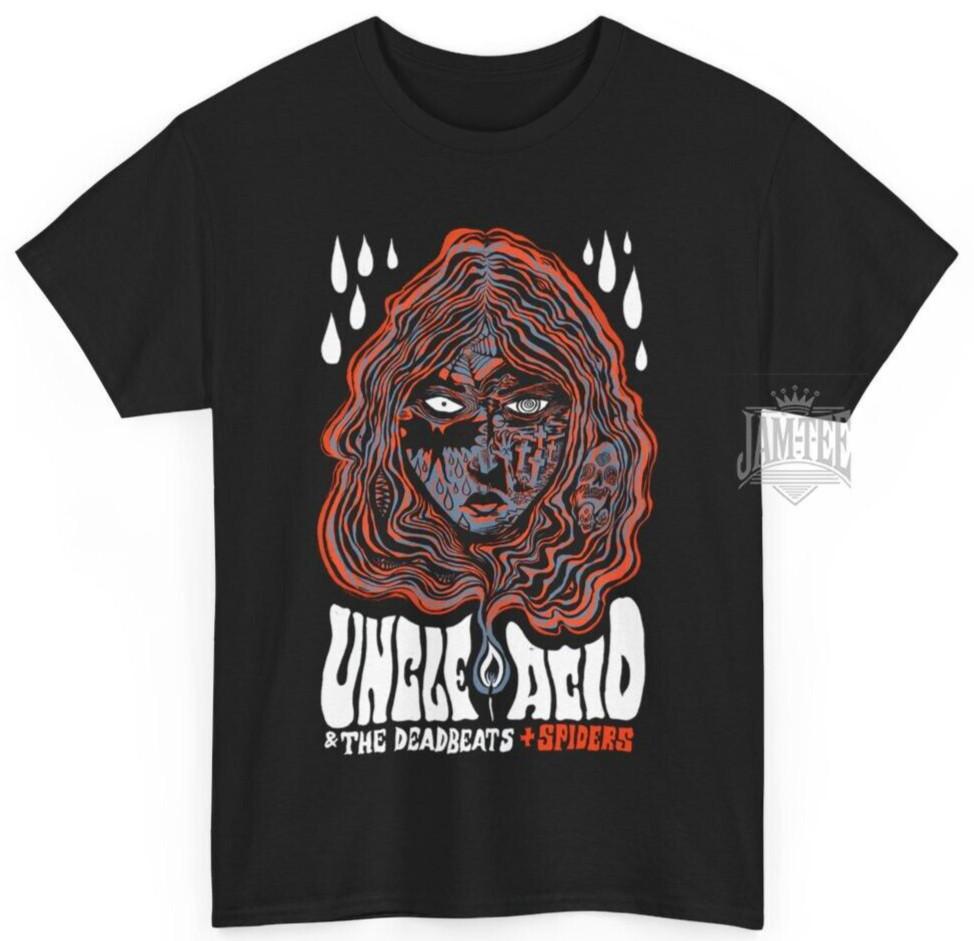 

Electric Wizard Uncle Acid T-shirt, Uncle Acid and The Deadbeats, Unisex Tee XL