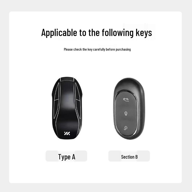 Perfect Fit Key Cover for 2025 Zhiji LS6, 2023-2025 LS7, L6 & L7 with Metal Buckle