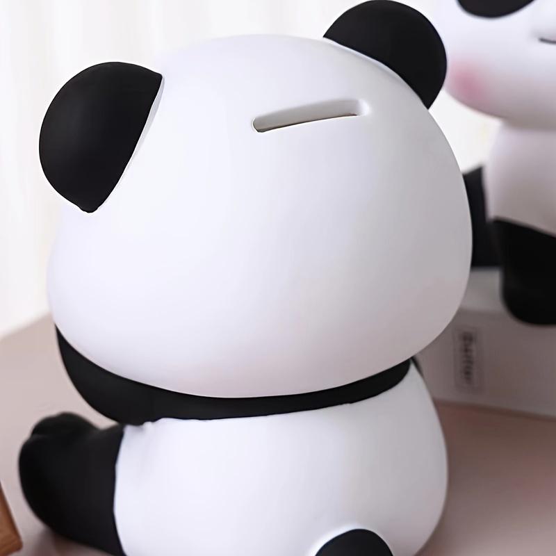 Panda Money Bank Shatterproof Piggy Bank First Coin Bank Best Christmas Birthday Gift for Kids Boys Girls Home Decoration
