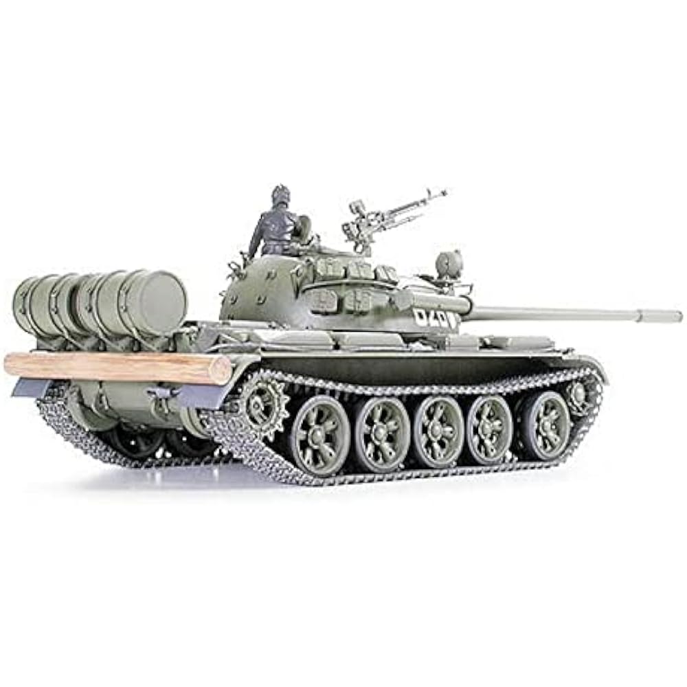 Tamiya 1/35 Military Miniature Series No. 257 Soviet Army Tank T-55A Plastic Model 35257