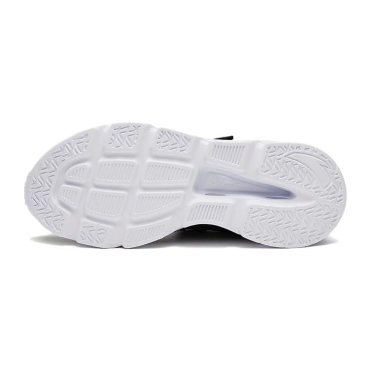 Anta Kids Sports Anti-Kick Height Increasing Low-Top Running Shoes Kids Sneaker Black White 312325533-2
