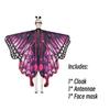 Sweet Dada New Arrival Butterfly Cape In Polyester For Cosplay And Dance Available In Multiple Colors Characters)