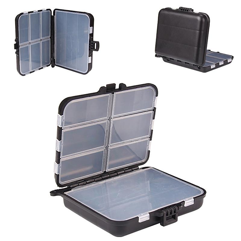 Fishing  Bait Storage Boxes, Portable Double-Sided Hook Organizer Mini