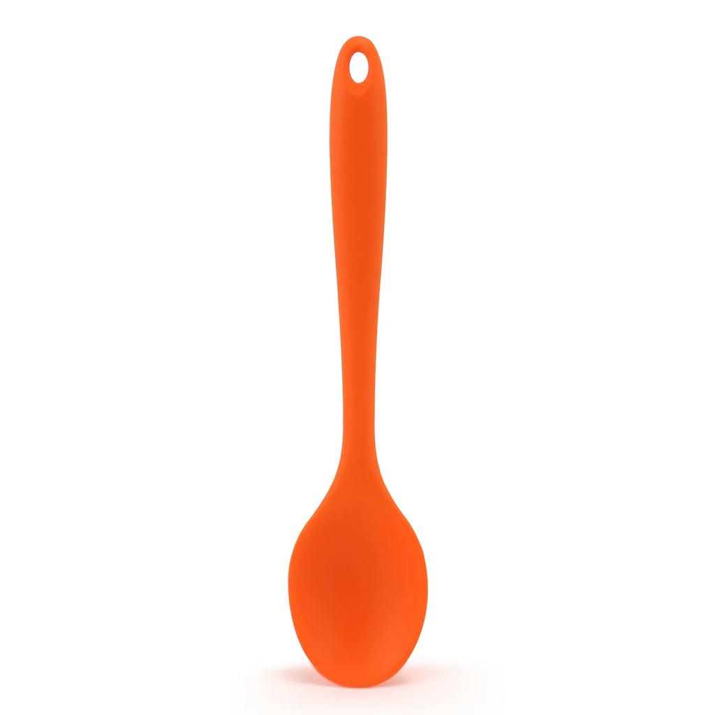 20.5cm Silicone Noodle Spoon Rice Salad Mixing Kitchen Teaspoon Denser Spoons, SaladSpoon, Seasoning SpoonTableware