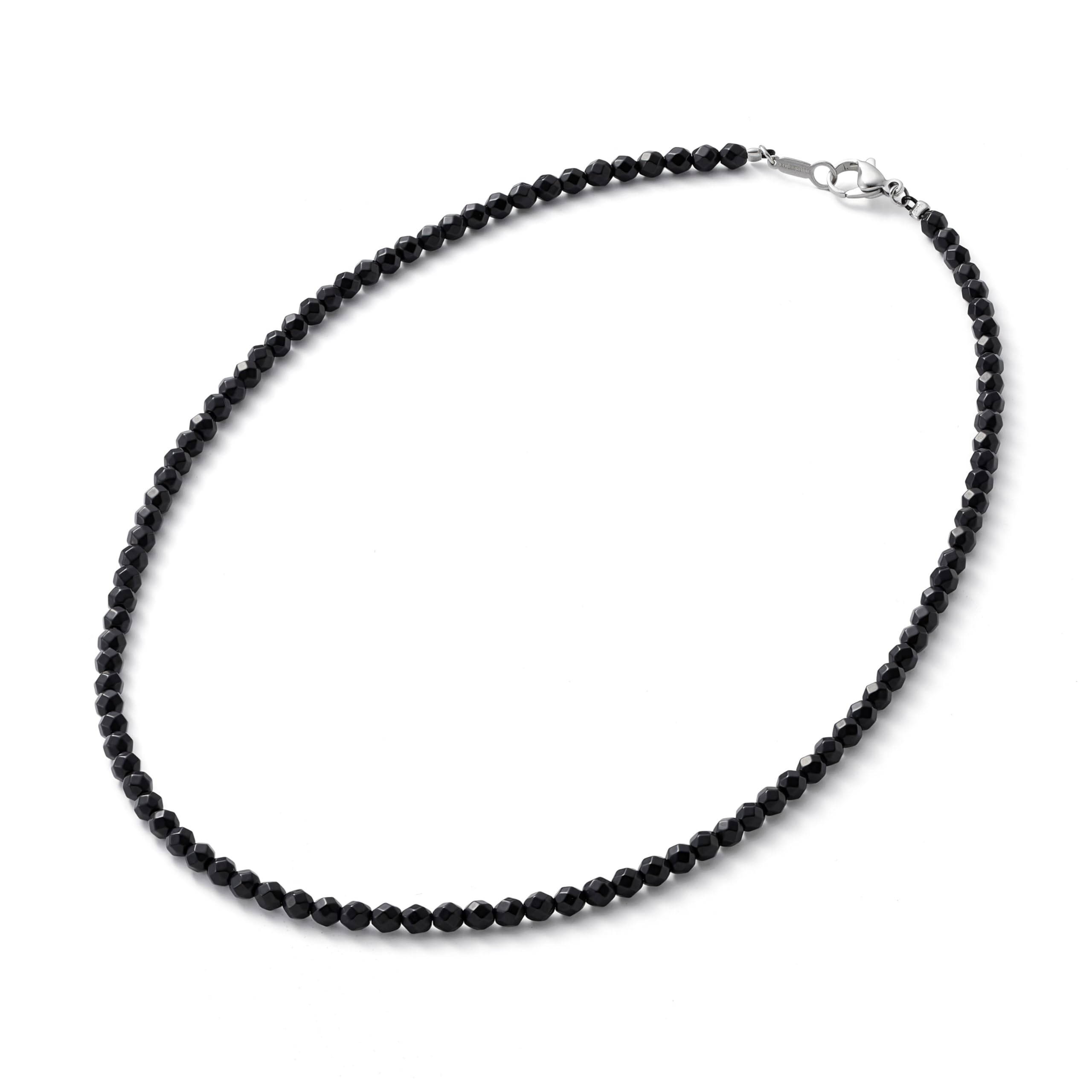 

Colantotte Luce Alpha Матовый ABARN01M Ожерелье, 100 мм, Черный, чёрный