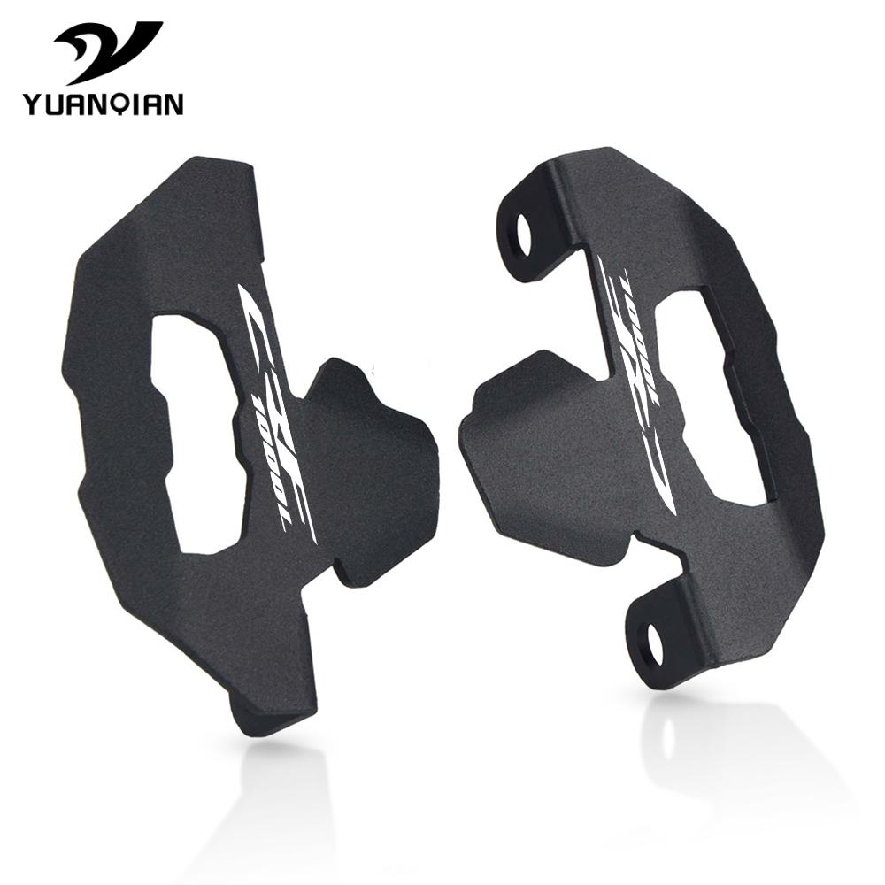Motorcycle Aluminum Left & Right Front Brake Caliper Cover Guard For Honda CRF1000L Twin 2016-2018 CRF 1000 L