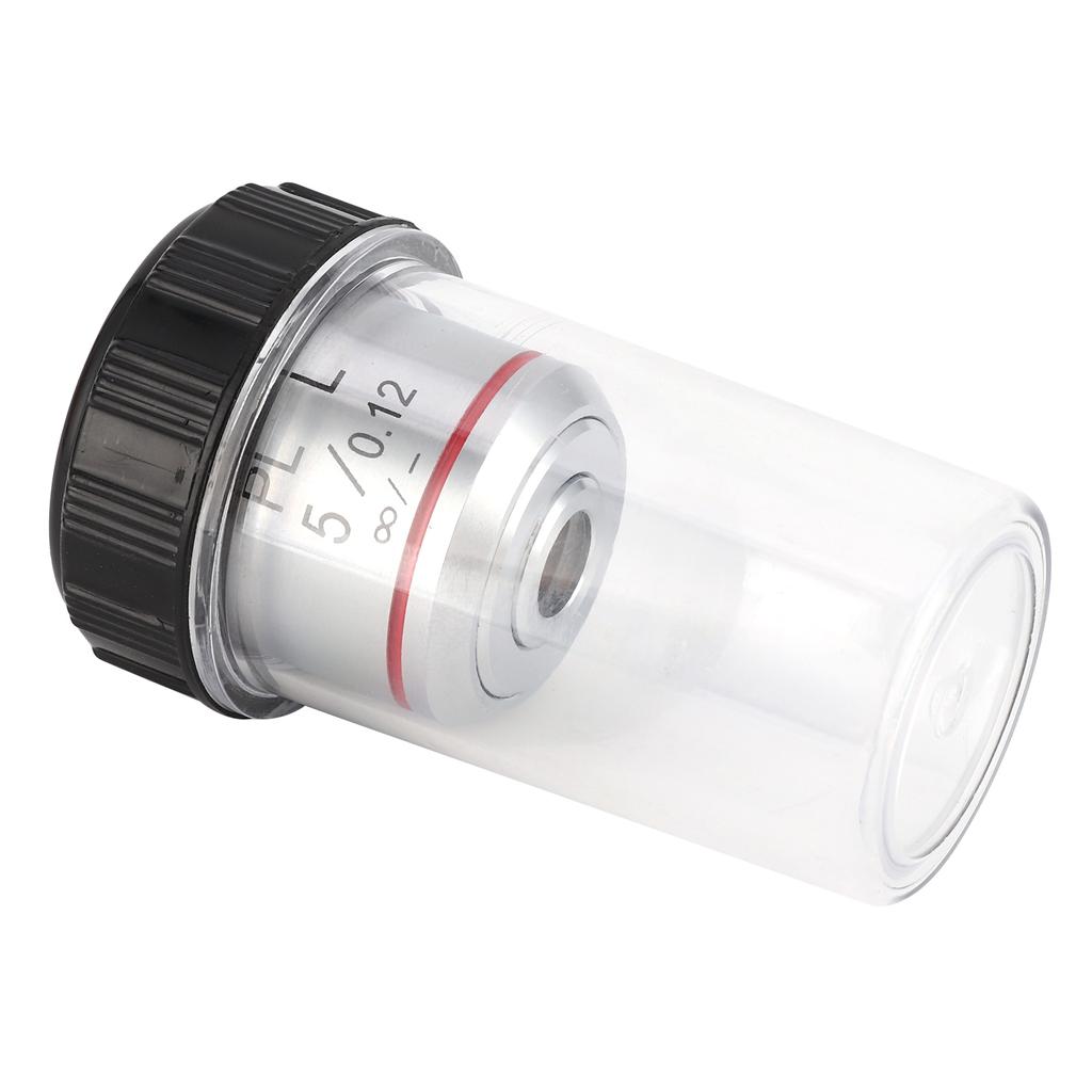 KP 5X PL5X Infinite Long Working Distance Objective Lens for Metallurgical Microscope 26.1mm