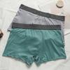 Bokserki męskie w paski, oddychające, bawełniane, modne, sportowe, bokserki