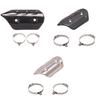 Universally Motorcycle Exhaust Muffler Pipe Heat Shield Cover Heel Guard For Most Model Motorbike Modification