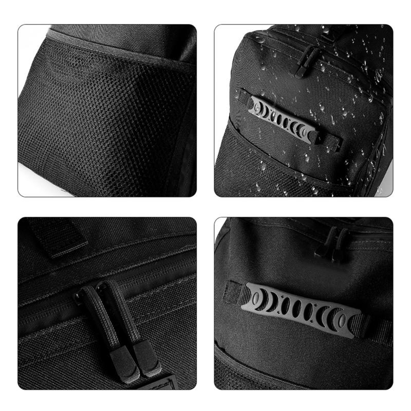 Heavy Duty Waterproof Motorcycle Storage Bag Oversized Rear Compartment Weatherproof Polyester Vehicle Specific Design