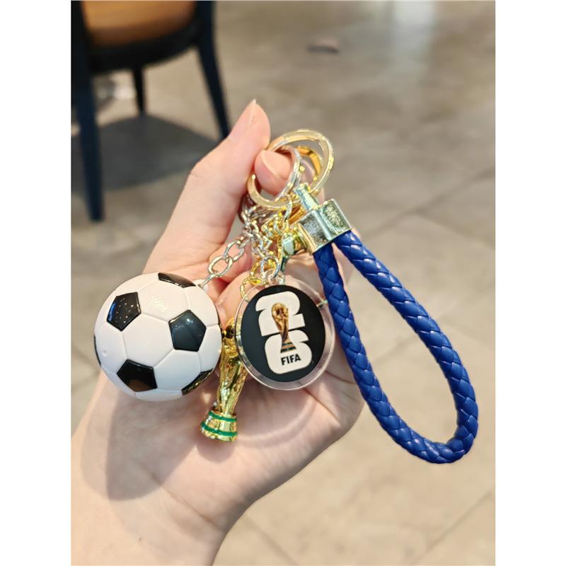 FIFA World Cup Soccer Keychain Accessory Sport Memorabilia Bag Charm Gift