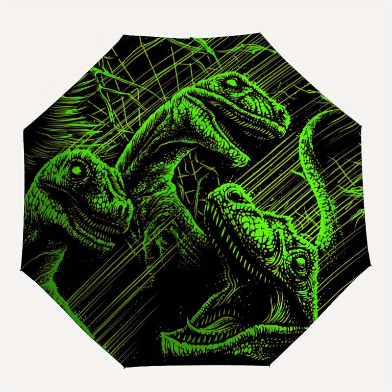 1pc Dinosaur Jurassic Windproof Automatic Cute Umbrella, Lightweight for Women/Men, Perfect Christmas Gift a0811277