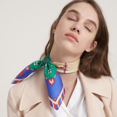 BB’DE SOLI’DE Magic Silk Mini Scarf 3color