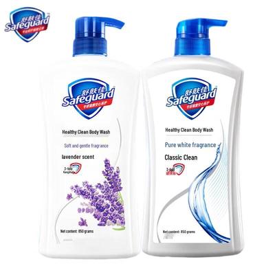Safeguard Pure White & Lavender Body Wash Combo Pack (2x850g)