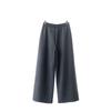 2025 Women's Double-Sided Wool Pants: Thick, Loose, Elastic Waist, Drawstring, Straight-Leg, Floor-Length.