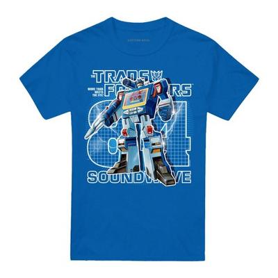 Unisex Adult Generations Retro Decepticon 1984 Soundwave T-Shirt