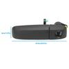 Black Car Front Left Side Door Handle Outer For Fiat- Panda 169 2003-2011 735371236 Exterior Parts Car Accessories