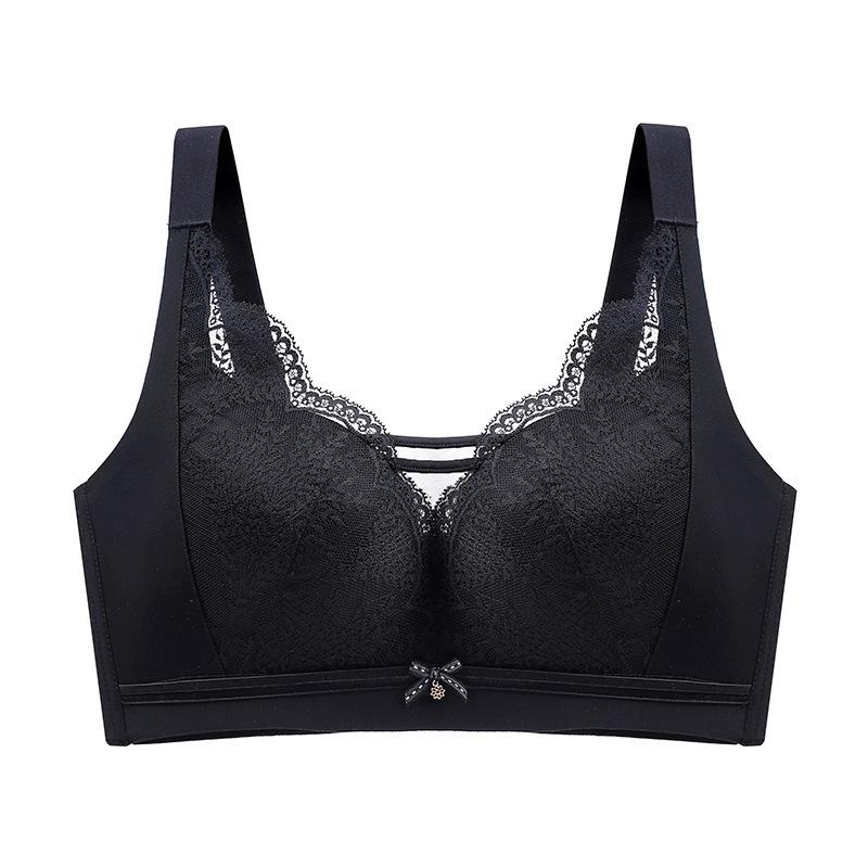 Кружевной бесшовный бюстгальтер без косточек большого размера 42/95 CD
