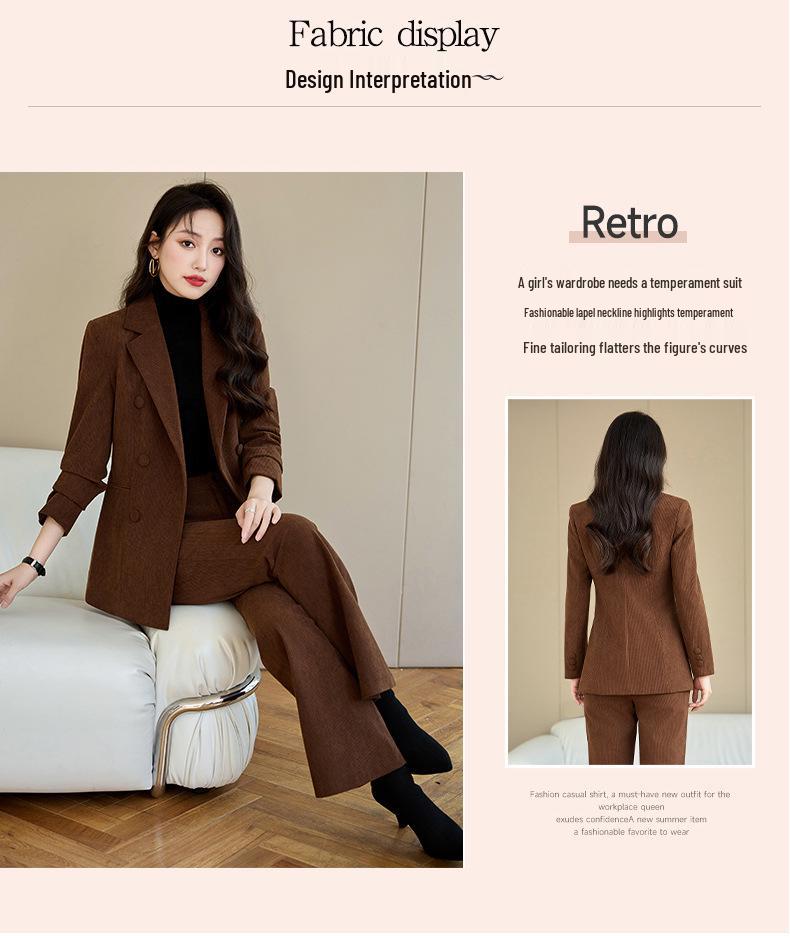 2024 Women's High-end Casual Blazer Suit - Spring/Autumn Fashion Set
