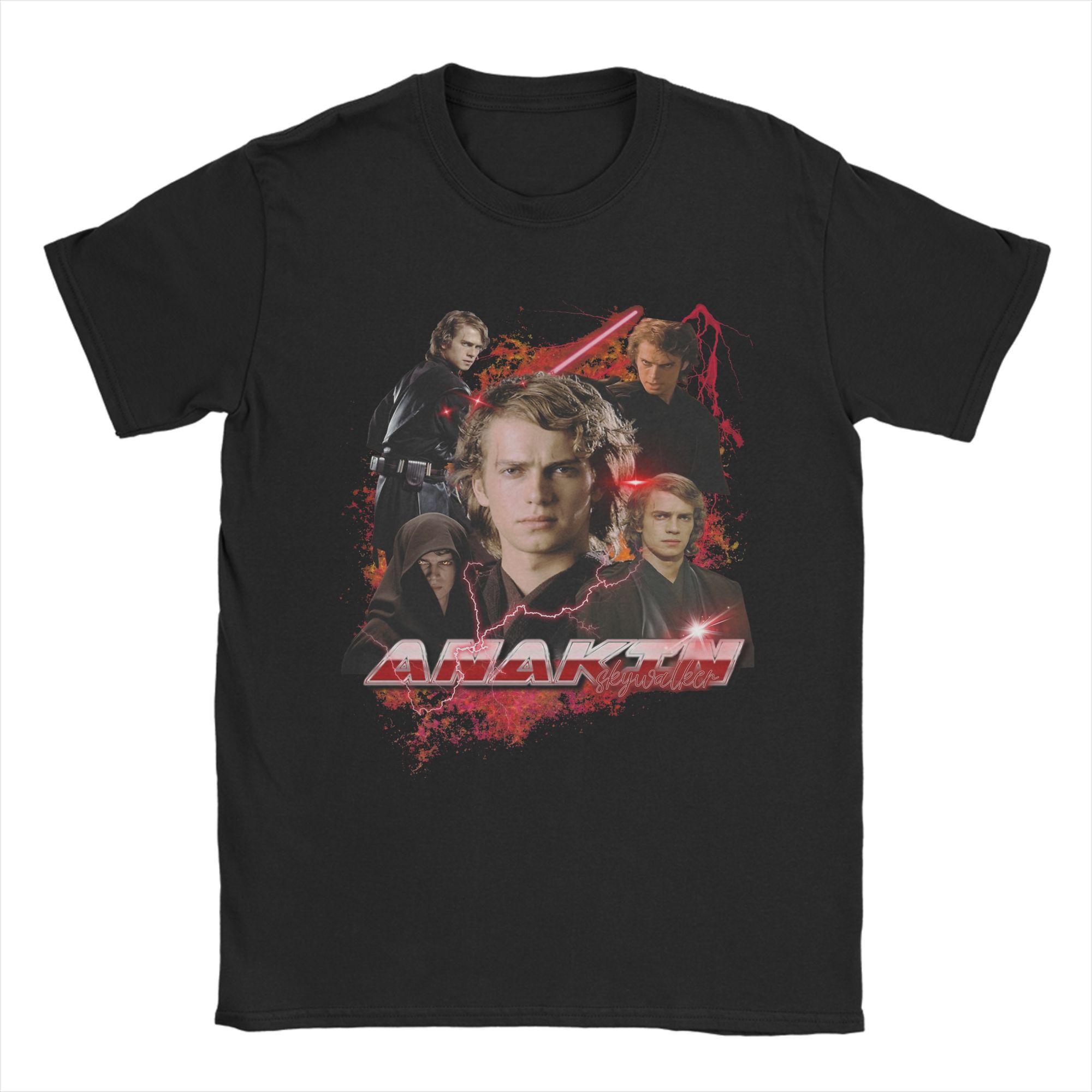 

Unisex TShirt Anakin Skywalker Novelty Cotton Tees Short Sleeve T Shirts Crew Neck Clothing Summer S