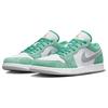 Air Jordan 1 Low New Emerald Unisex Sneakers Green White Light-Steel-Grey DN3705-301