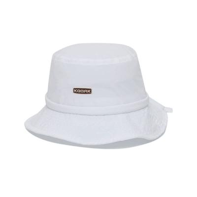 Kodak Apparel Woven Ribbon Bucket Hat IVORY