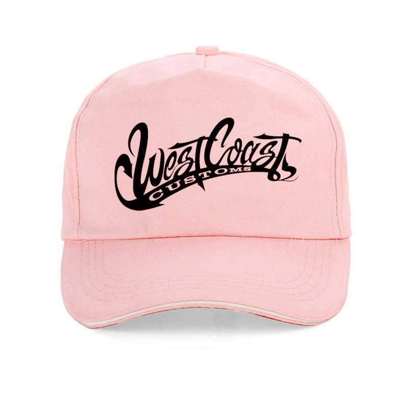 West Coast Tide Card Cartoon Cap Skull Motorcycle100% Cotton Baseball Cap Summer West Coast Customs Unisex Women Snapback Hat