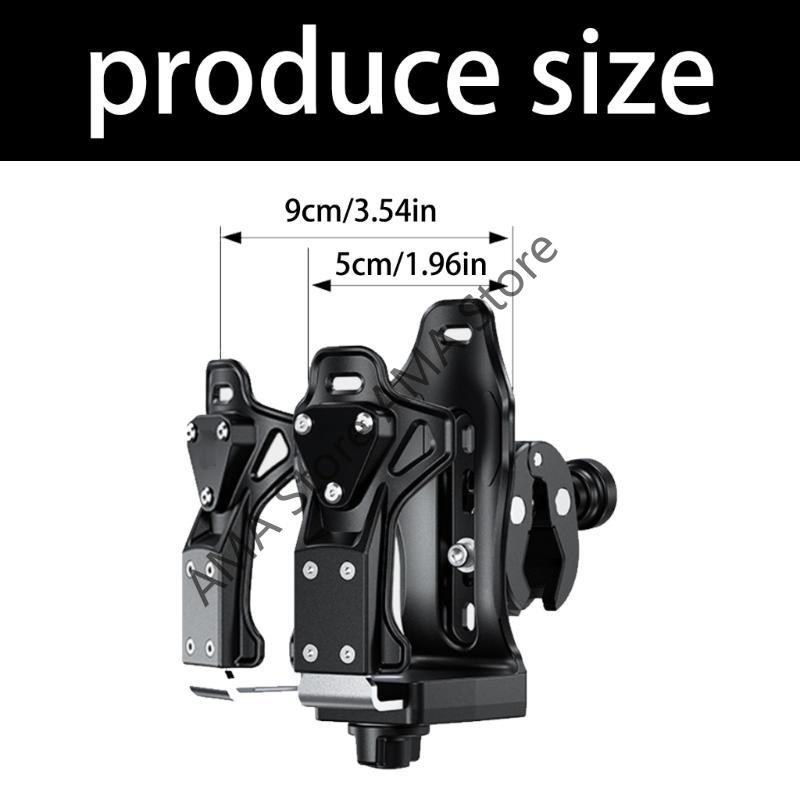 X7JF Adjustable Not Theft Water Bottle Holder Universal Bikes Motorcycle Cup Mount Strong Cycling Accessory 50 To 90mm