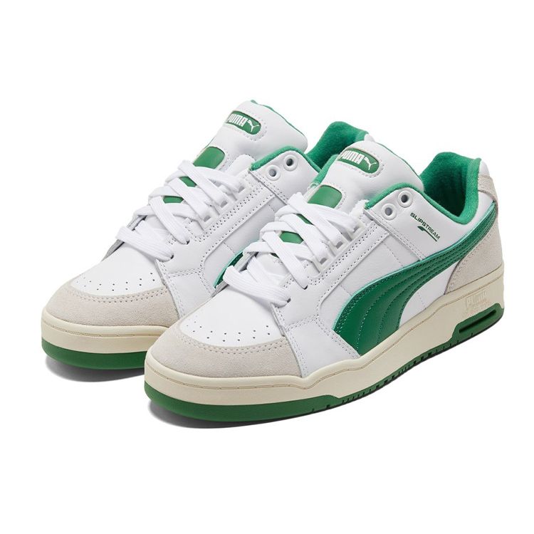 Puma Slipstream Lo Retro White Amazon Green Unisex Sneakers 384692-02