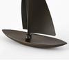 Creative Sailboat Model Crafts Statue Desk Decoration Ornaments Abstract Artwork Sailboat Resins Sculpture Room Aesthetic Decor