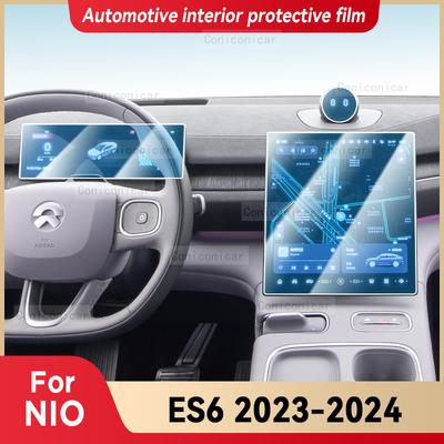 Pro NIO ES6 2023 2024 Ochranná fólie na obrazovku středové konzole interiéru vozu Anti-scratch Opravná nálepka Příslušenství