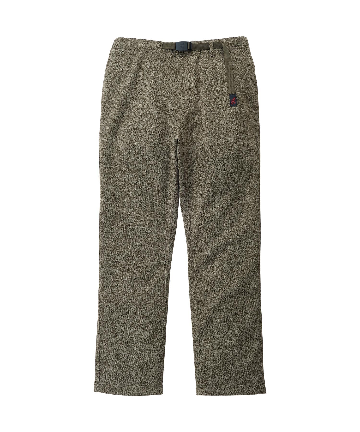 

Gramicci Bonding Knit Fleece Cropped Pants, Size M: Heather Olive
