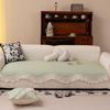 Special-Shaped Sofa Cushion Universal In All Seasons, Cool Doudou One-Piece Straight Row Leather Non-Slip Seat Cushion, High-End Sofa Cover