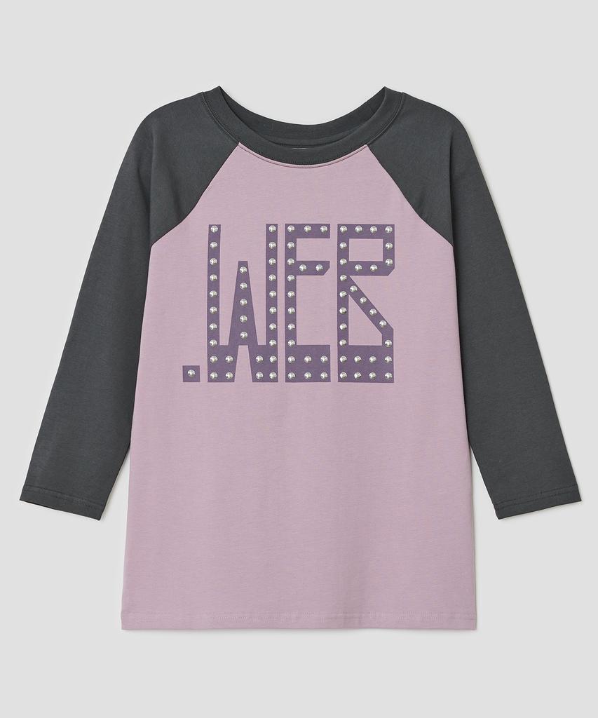 TYPESERVICE Web Hotfix Raglan Top [Purple]