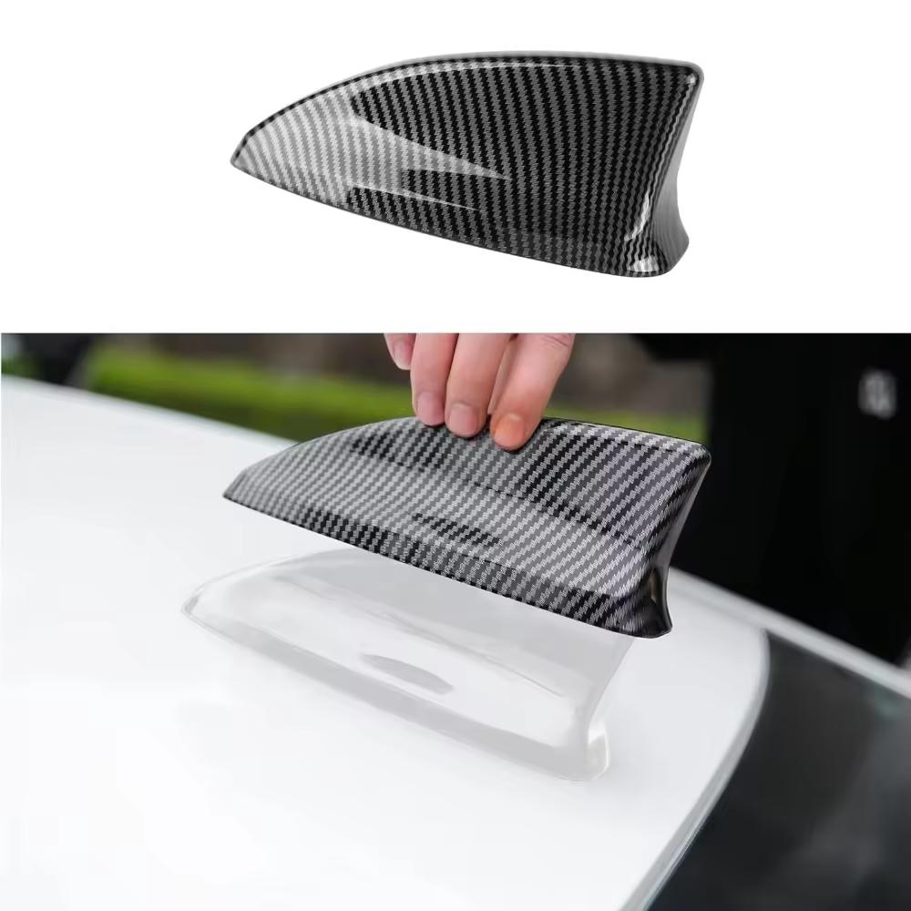 Car Signal Aerials Shark Fin Antenna Car Accessories ABS Plastic Shark Fin Antenna Car Roof Rear Spoilers
