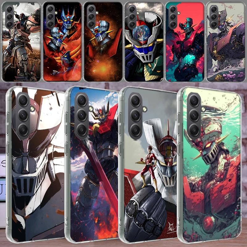 G-Goldorak UFO Robot Phone Case For Samsung A16 A26 A36 A56 A17 A03S A04S A02S A05S A50S A30 A20 A70S A40 A21 Galaxy Note 20 10