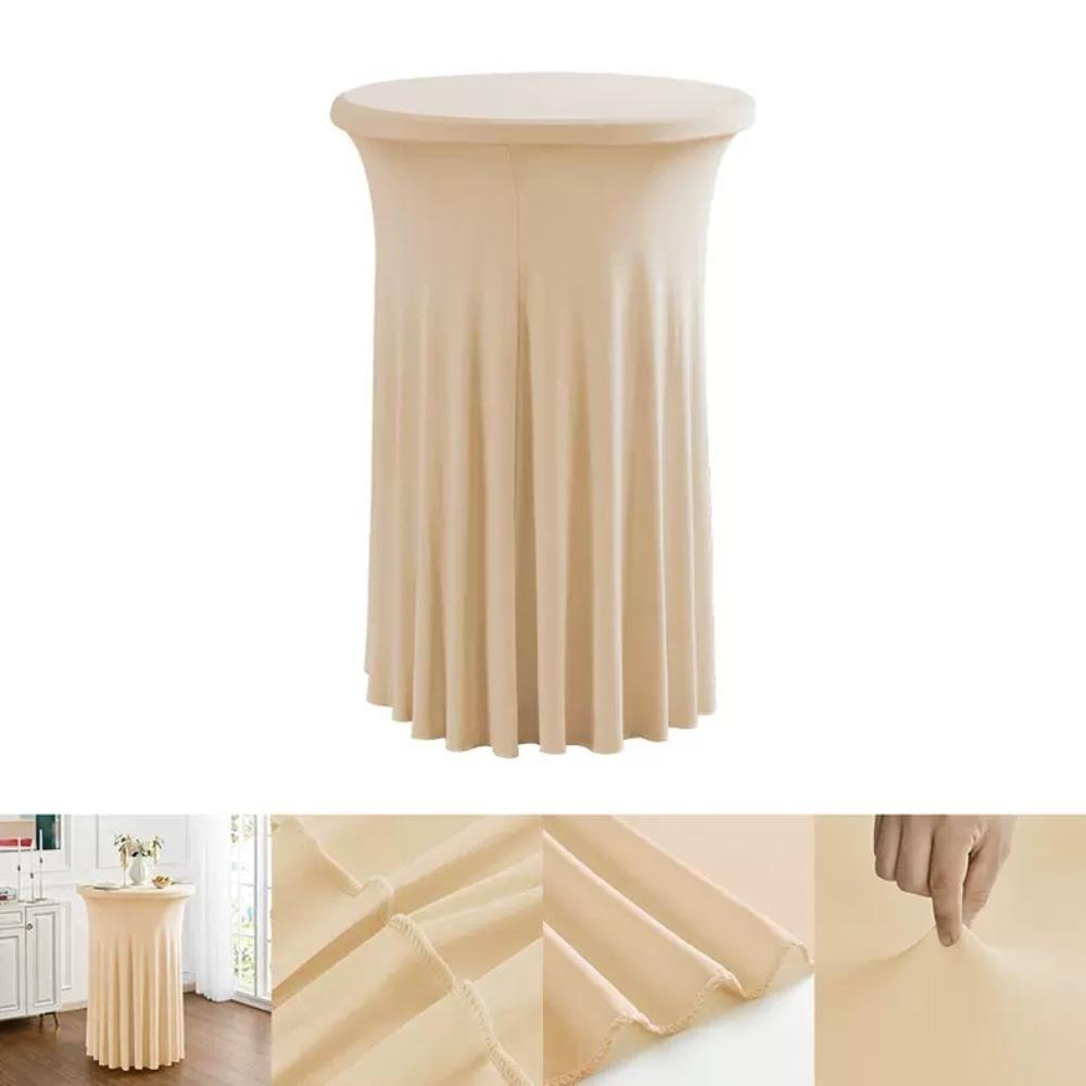 Elastic Conference Table Skirt Long Drape Bar Counter Cover Bar Table Cover  Meeting Room