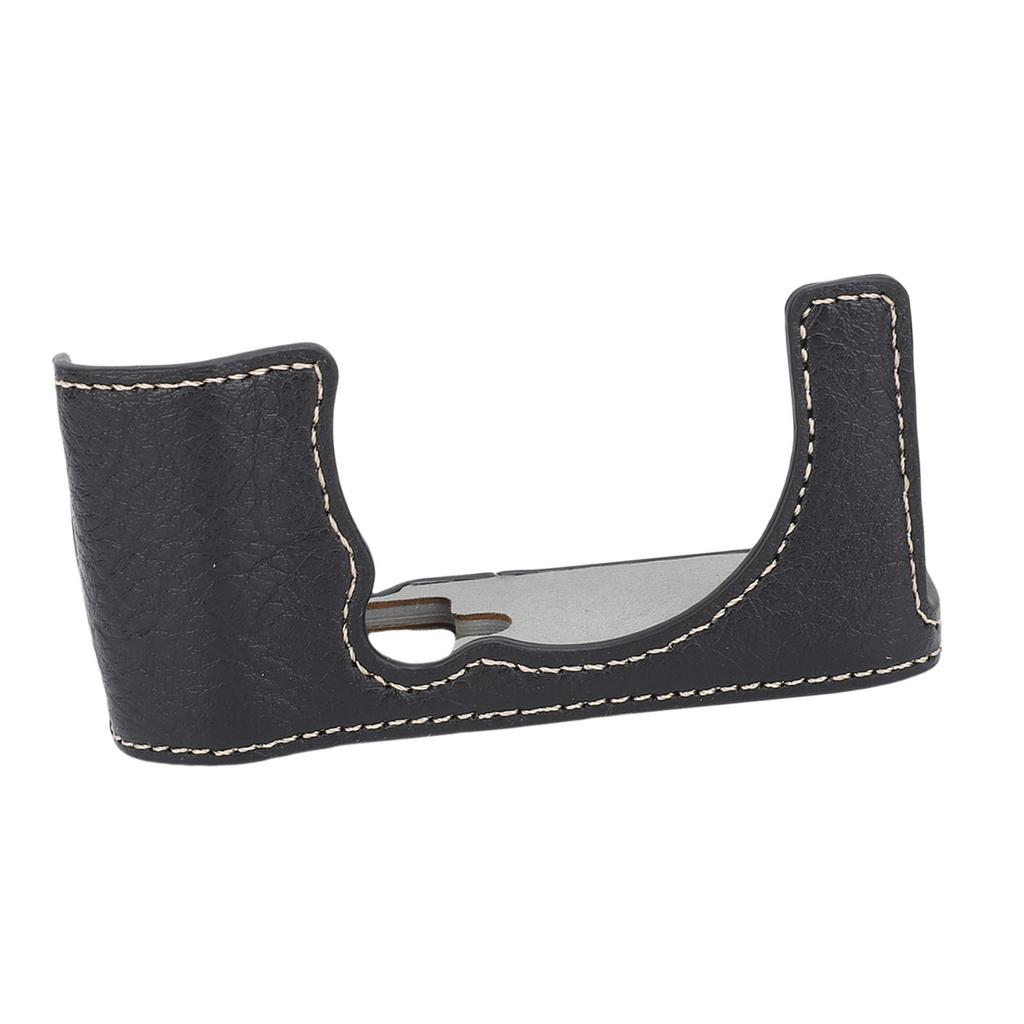 Etui na aparat odpowiednie dla aparatu Fujifilm X M5 Czarny Skóra nylonowa PVA Ochronna półpokrowiec z paskiem na ramię