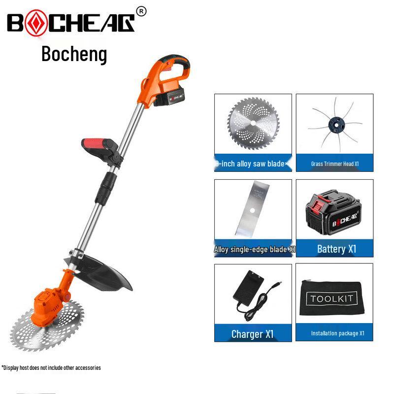 Bocheng Cordless Electric Weeder & Lawn Mower CN plug (adapter included)