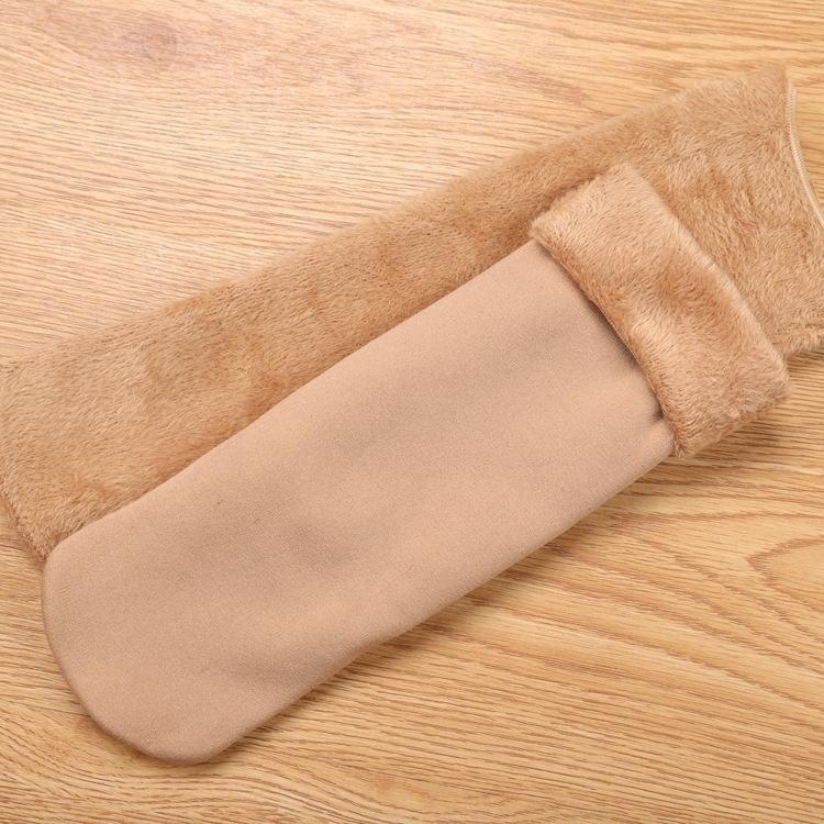 New Winter with Snow Thickened Floor Socks Cashmere Socks Warm Nylon Velvet Stockings