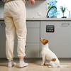 Magnet Included Pet Feeding Reminder Sign Yes No Option Acrylic Material Pet Feed Tracker Slider Design AM PM Indicator