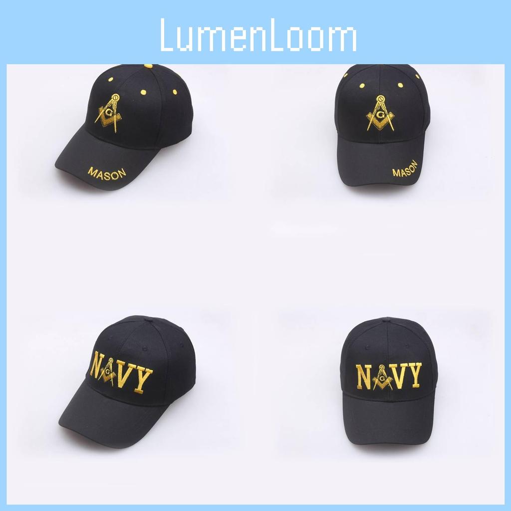 Mason Freemason Cotton Baseball Hat With Breathable Design For Casual Wear