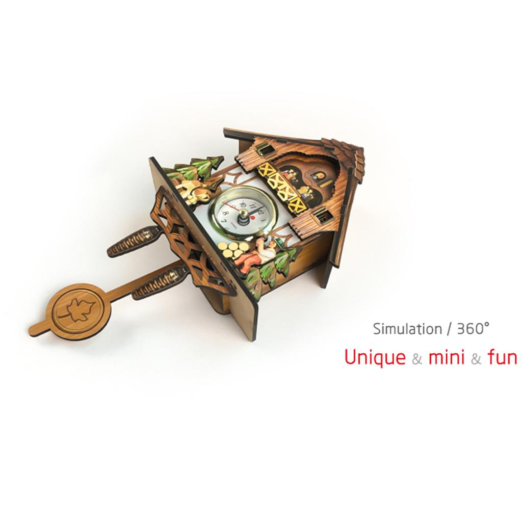 Carved Cuckoo Wall Clock Pendulum